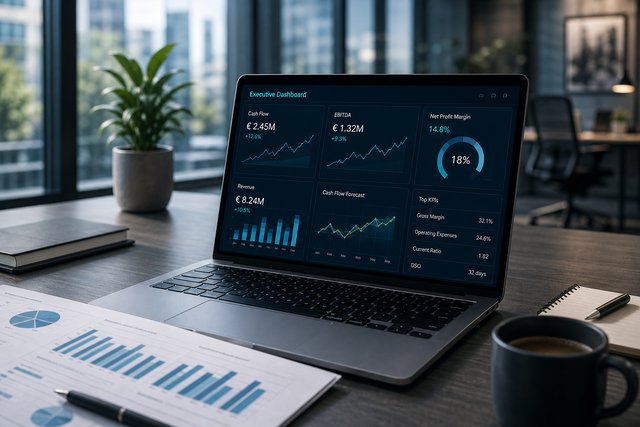 Strategic financial planning and analysis for interim CFO leadership
